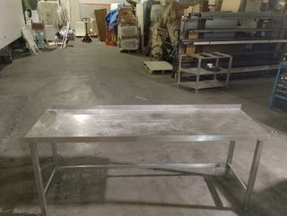 Mesa acero inoxidable 