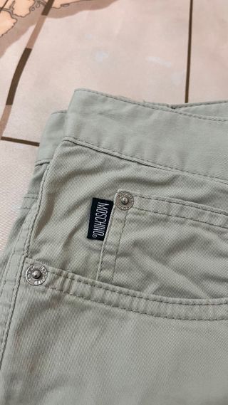 Pantaloni Moschino Beige Taglia 34