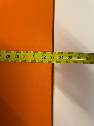 Scatola e sacchetto Hermès arancioni