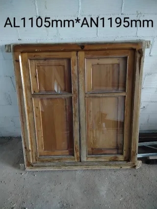 Ventana de madera AL1105mm*AN1195mm
