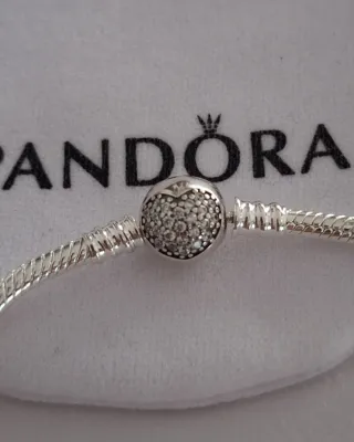 Pulsera Pandora Cierre Bola Corazón