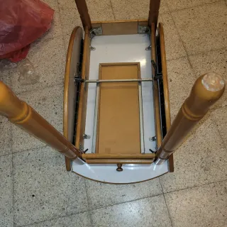 Mesa de cocina extensible madera