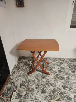 Mesa plegable madera