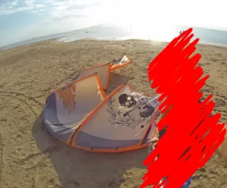 Cometa Cabrinha Convert 12m, Kitesurfing