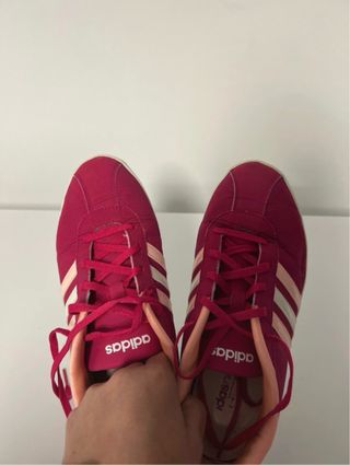Zapatillas Adidas Neo Mujer Rosa 39 1/3
