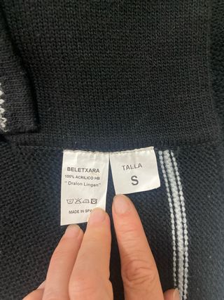 Chaqueta Kaiku adulto Talla S