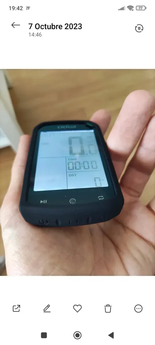 GPS CYCPLUS M1 + Banda H2 CYCPLUS