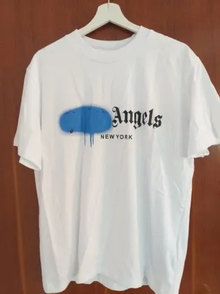 Camiseta Palm Angels Blanca New York