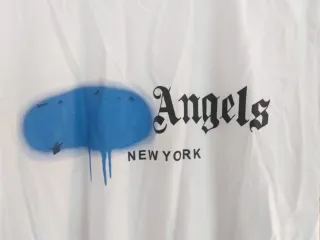 Camiseta Palm Angels Blanca New York