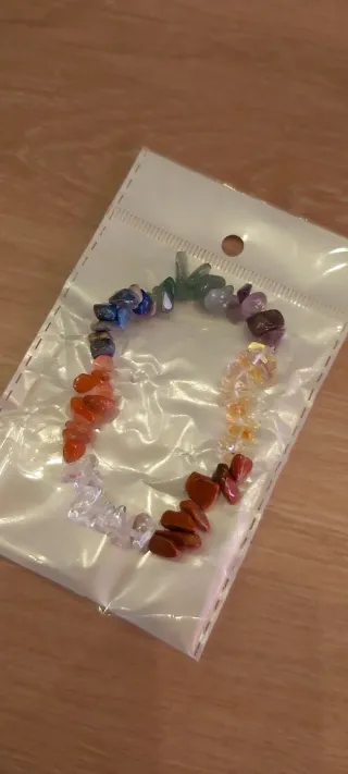 Pulsera 7 Chakras Chips Multicolor