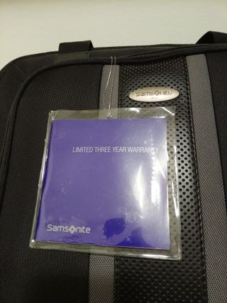 Borsa professionale nera e grigia