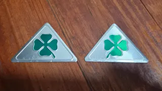 Emblema Quadrifoglio Alfa Romeo 