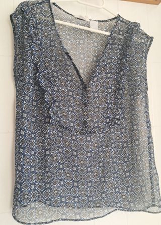 Blusa sin mangas
