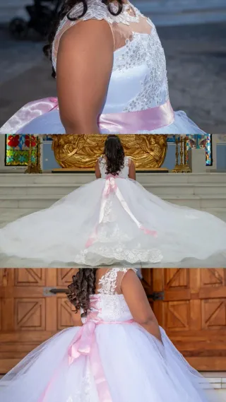 Vestido 1ra Comunión Diseño Colombiano