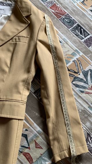 Chaqueta Moschino Beige