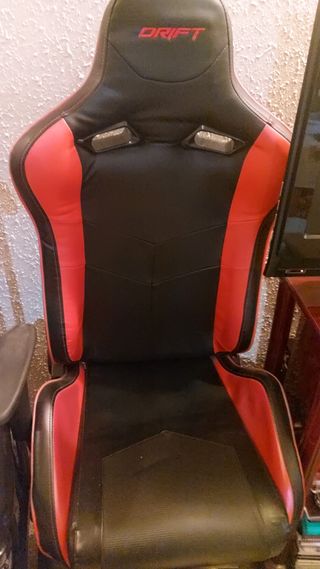 Silla Gamer Drift DR85 Negra/Roja
