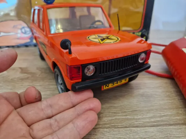 Antiguo juguete Range Rover dirigido Sanchis