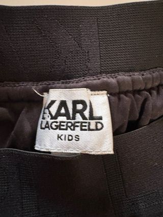 Falda Karl Lagerfeld Kids plisada 150 cm kids