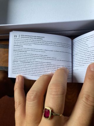 Caja para gafas Dior