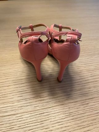 Zapatos GUILTY rosas con tiras