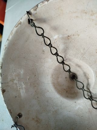 Tapas de cerámica de triana antiguas