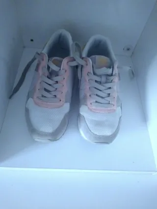 Zapatillas Xti Mujer Rosa y Blanco