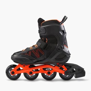 PRODUCTO OCASIÓN: Patín fitness hombre FIT500 naranja ácida