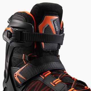PRODUCTO OCASIÓN: Patín fitness hombre FIT500 naranja ácida