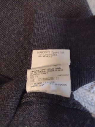 Polo Burberry Gris Talla xl
58 cm de sisa a sisa