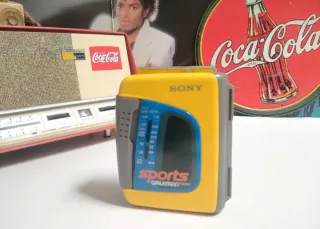 Walkman Sony Sports WM-FS191 Amarillo/Gris