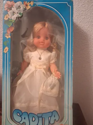 Muñeca Cadita Primera Comunión 1980