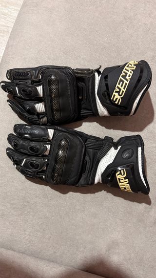Guantes Moto Cuero Talla XXL