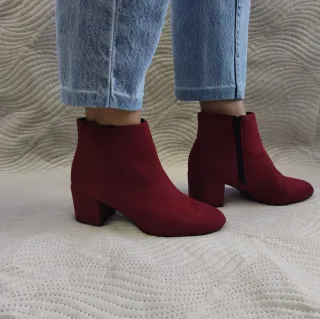 Botines tacón