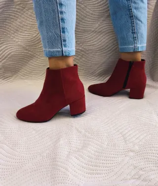 Botines tacón