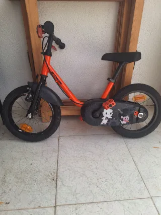 Bici infantil Btwin naranja