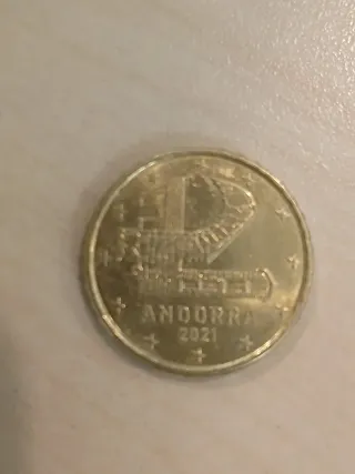 Moneda 10 Céntimos Andorra 2021