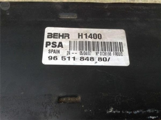 Intercooler peugeot 207 1.6 hdi