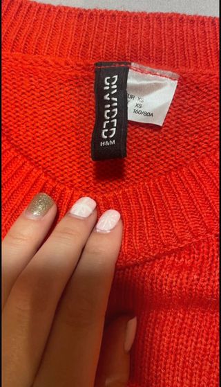 Jersey rojo H&M Divided