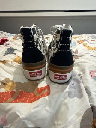 Botas Vans Sk8-Hi Checkerboard Nuevas