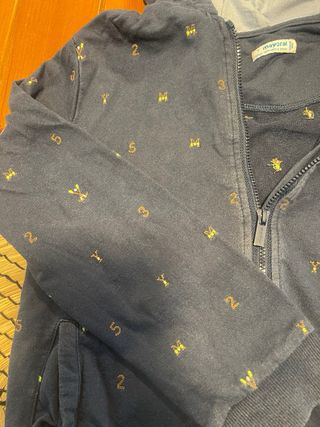 Felpa Mayoral bimbo con stampa numeri