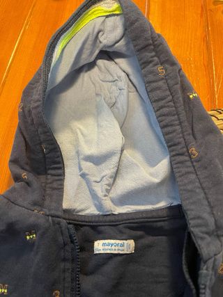 Felpa Mayoral bimbo con stampa numeri