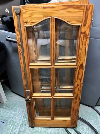 Hojas de ventana de madera 4 unidades