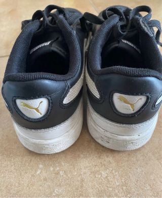 Puma Ralph Sampson Zapatillas Negras Talla 38 1/2