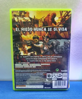 JUEGO XBOX 360 RESIDENT EVIL V 5