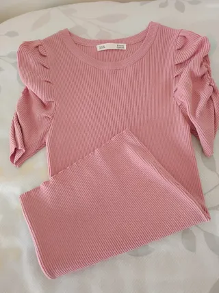 Camiseta Sfera punto jersey talla M rosa