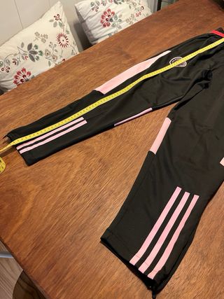 Chándal Adidas Negro y Rosa Talla 16