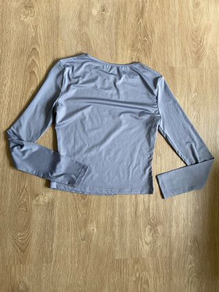 Camiseta Shein Poliamida Azul Talla M Mujer