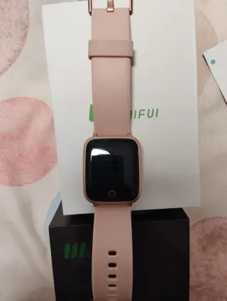 Reloj Inteligente IFUI Mujer Dorado y Rosa