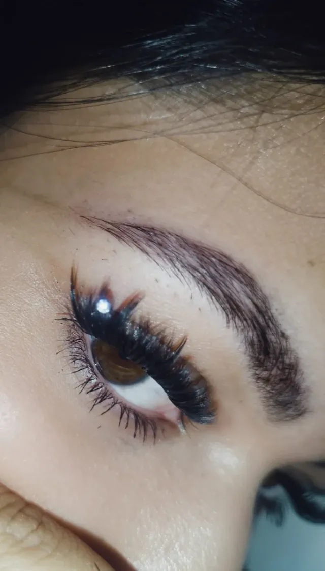 Pestañas Punta Con diamantes Mariposas!