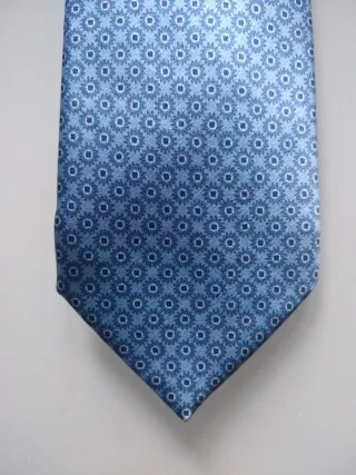 Cravatta Corneliani azzurro microfantasia